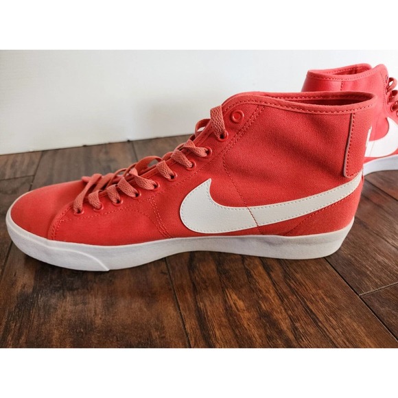 Nike SB BLZR Court Mid Skate Shoes mens 12. Nwob coral - Picture 5 of 7